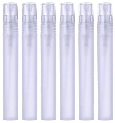 Small Spray Bottle 6Pcs 10ml Mini Spray Bottle Portable Perfume Bottle Refillable Spray Empty Fine Mist Travel Bottles Set for Personal Beauty Care Cosmetic Makeup