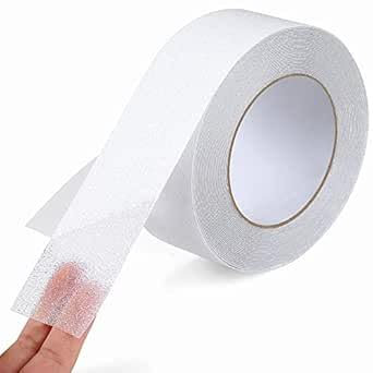 Nastro antiscivolo in gomma, impermeabile, autoadesivo, ultra forte, per maniglie, fai da te, sicurezza e comfort, alternativa al nastro biadesivo super forte (5 cm x 3 m, nero)