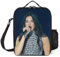 EYTFYZGL Dua Lipa - Contenitore termico a tenuta stagna, design isolante a 3 strati, con portaposate, per uomini e donne (26,7 x 20,3 x 11,4 cm)