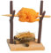 Mini Barbecue Miniature Cuisine Accessoires Réalistes pour Décoration de Maison Scènes Extérieures