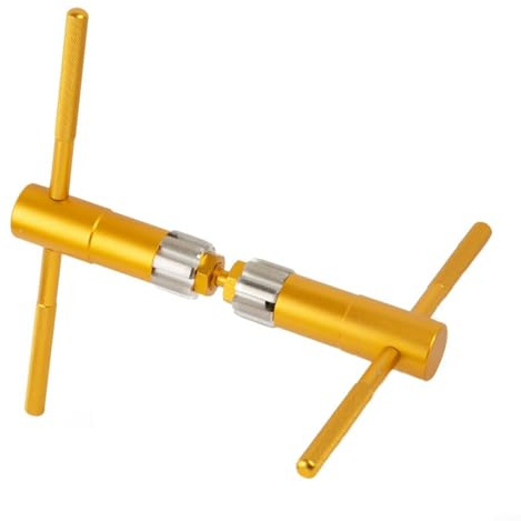 ComfyHarbor Bike Bottom Bracket Tap Tool, BC1.37 x 24T Frame Thread Repair Kit, With 8 Deep Slots For Steel Aluminum Alloy Frame