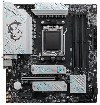 Placa Madre Fit For MSI B650M Gaming Plus WiFi B650 Compatible con DDR5 7200+MHz (OC) 192GB Placa Base Ryzen™ Serie 7000 8000 Socket AM5
