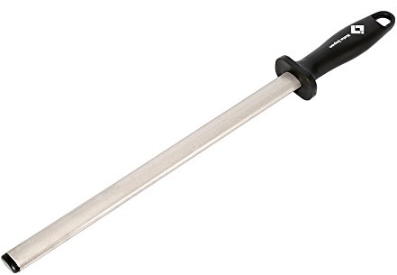 Kota Japan 12 in. Diamond Carbon Steel Professional Knife Sharpener Rod | Kitchen, Home or Hunting | Master Chef, Hunter or Home Gourmet Blade Sharpening Rod or Stick
