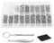 1000 PCS Glasses Screws Nut Assortment, YOCZOX Glasses Repair Tool Kit for Glasses Optical Repair Tool Set for Eyeglass/Sunglass/Spectacles/Watch & 1 Screwdriver & 1 Tweezers
