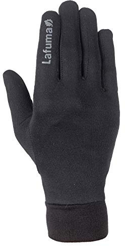 LAFUMA - Silk - Sous-gants Fins et Légers pour Homme - Effet Soie - Ski et Sports Outdoors, Noir (Black)