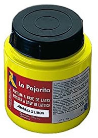 PINTURA SATINADA AMARILLO ORO AL AGUA A BASE DE LATEX