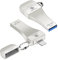 Certifié MFi Clé USB iPhone 256 Go, Clé USB Lightning Pendrive pour iPhone, Clef USB iPhone Cle USB iPad, USB Flash Drive iPhone Memory Stick Flash Photo Stick Stockage Externe pour iPhone iPad PC Mac