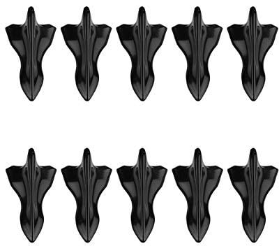 Decorazione auto 10 pz Pinna di Squalo Diffusore Generatore di Vortici Universale Auto Pinna di Squalo Diffusore Generatore di Vortice Spoiler Sul Tetto Auto Spoiler Sul Tetto Paraurti