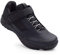Crank Brothers Unisex Mallet-e Speed Lace Fahrradschuhe, schwarz/silberfarben