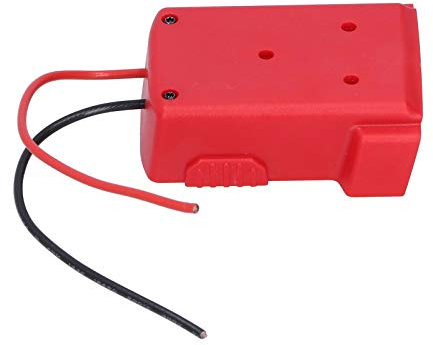 Adaptateur de batterie pour Milwaukee 18V M18 XC18, adaptateur de connecteur de support d'alimentation de batterie ABS, connecteur de support d'alimentation 18v.