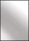 nielsen HOME Wandspiegel, 50 x 70 cm, Aluminium, Schwarz matt, Spiegel für alle Wohnbereiche, Hoch- & Querformat, anpassbare Aufhänger, Alpha