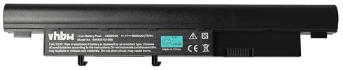 vhbw Akku kompatibel mit Acer Travelmate 8471-944G32N, 8471-944G50Mn, 8471-944G50N_UMTS Notebook (6600mAh, 11,1V, Li-Ion)