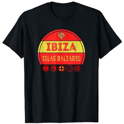 Ibiza Islas Baleares Souvenir Vacaciones España Camiseta