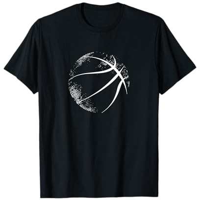 Silueta de Baloncesto, Baloncesto Camiseta