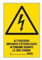 NEW CARTELLO SEGNALETICO - attenzione impianto fotovoltaico in tensione - Adesivo Extra Resistente, Pannello in Forex, Pannello In Alluminio (PANNELLO ALLUMINIO 20X31 CM)