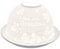 Nordic Lights Teelichthalter, Set aus Lampenschirm und Teller – Oma