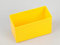PROREGAL SuperSparSet 5x Sortimentskasten EuroPlus Insert | HxBxT 6,3x5,4x10,8cm | Gelb | Sortimentskasten, Kleinteilemagazin, Sortierbox, Werkzeugkasten