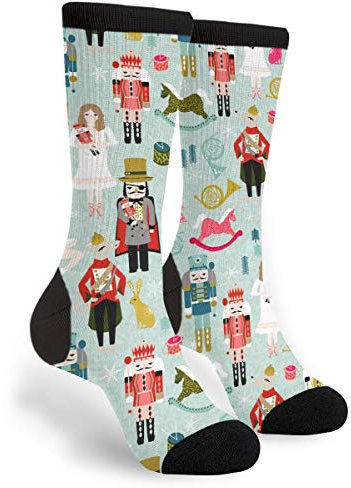 934 Unisex Men'S Socks Nussknacker-Weihnachtsballett Freizeitsocken Rutschhemmend Sneaker Socken Gegen Schweiß Für Damen Herren Freizeit 40Cm