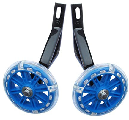 Yardwe 20 Sombra de luz Bicicleta para niño asadera para Horno niño pequeño Ruedas de Entrenamiento Ruedas estabilizadoras de Bicicleta paseante Rueda de Entrenamiento Accesorios