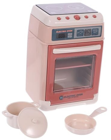 UPKOCH 1 Ensemble Électrique Four Électrique Machine À Pain Enfants Jouet Jouets Enfants Faire Semblant De Jouer Jouet Mini Four pour Enfants Four Jouet Jouet Éducatif Enfant en Bas Âge