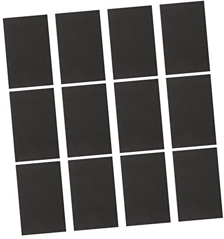 Homoyoyo 30 Sheets Furniture Mat Furniture Pads Outdoor Floor Protectors for Furniture Door Knob Bells Furniture Protective Pads Blackw Whelping Pads Chair Feet Pads Eva Sponge Mat Adhesive