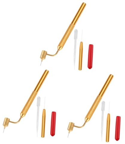 ULTECHNOVO 3St flüssiger Stift kfz lackstift Auto Lack Stift autolack lackstift Lackreparaturstift Autolackstift befüllbare Farbstifte für Autos Reifenlackstift Liner Rostfreier Stahl