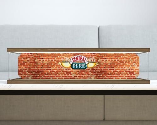 Caikbms Acryl Vitrine Kompatibel Mit Le-go Friends Apartments 10292, Staubdichte Acryl Vitrine (Modell Nicht Lieferumfang Enthalten) B,3mm