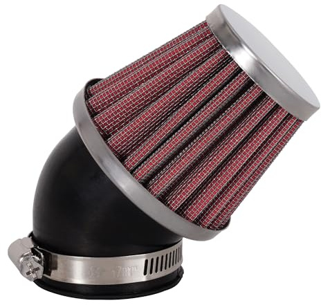 Motorrad Luftfilter 48mm Kompatibel mit Dirt Bike Mini Bike Pit Bike Motocross GY6 ATV SSR TTR AJS, Scooter Moped
