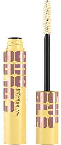 Maybelline New York Colossal Bubble Mascara, Aufbaubare Wimperntusche, Mit spiralförmiger Borsten-Bürste für maximales Volumen ohne zu verklumpen, 10 ml