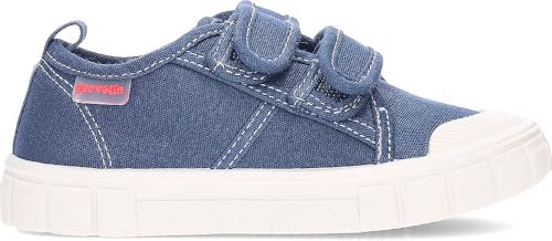 Garvalín - Zapatillas Barefoot de Lona Azules 252381-A089-29, Azul Marino