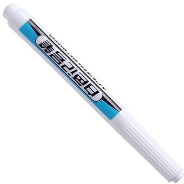 Generico Marqueur De Pneu Blanc,Marqueur Réfléchissant Blanc Imperméable Pour Pneus - Outil Multifonction pour Écriture sur Pneus pour Usage Commercial Réparation et Construction