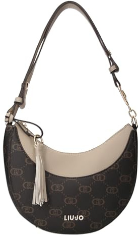Liu Jo Schultertasche Umhängetasche Cirry Hobo Bag Neutro dunkelbraun
