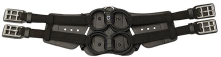 Stübben Equi-Soft® Sattelgurt ohne Polster - schwarz - 70cm