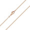 MATERIA Rosegold Ankerkette 925 Sterling Silber - 1,2mm Halskette silber in 40 45 50 60 70 cm verfügbar #K53, Länge Halskette:45 cm