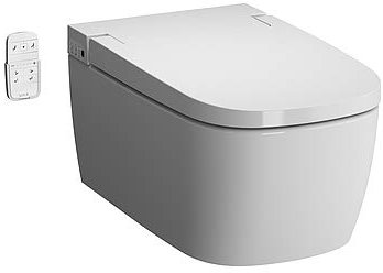 Vitra V-care Basic, sistema Aqua Clean, senza parete, per doccia, WC, o bidet.