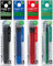Pilot Ersatzminen für Tintenroller FriXion Ball 4, Vierfarb Schreiber, 0.5 mm