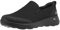 Skechers Men's Go Max Clinched-Athletic Mesh Double Gore Slip on Walking Shoe, Black, 11 UK