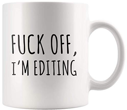 Panvola F*** Off I'm Editing Fotografia Regalo Apprezzamento per fotografo di matrimonio Fotografia Amante Presents Tazza da caffè 325 ml