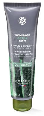 Yves Rocher PFLANZENPFLEGE KÖRPER Detox Körperpeeling, für zarte Haut, 1 x Tube 150 ml