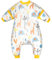 FLYISH DIRECT Babyschlafsack mit Füßen, 2.5TOG/3.5TOG Winterschlafsack, Babyschlafsack aus Baumwolle mit abnehmbaren Ärmeln, Schlafsack mit Beinen, 3.5 tog, L/90, 90cm