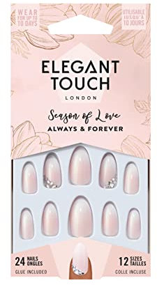 Elegant Touch Season of Love - Always & Forever, 12 Nail sizes