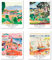 Kunstdruck Ungerahmt Landschaft Bilder Set von 4, Poster Größe: 20x25 cm Premium Kunstpapier Wanddeko Stilvolles Kinderposter Geschenk für FreundePassenden Jugendzimmer Deko Henri Matisse Pictures