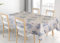 BIANCHERIAWEB Küchentischdecke, 100% Baumwolle, hergestellt in Italien, Marine-Design, Versilia RP 140 x 140 cm, Hellblau
