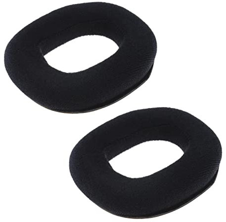 Create idea 1 Paar Ohrpolster Ersatz Kompatibel mit Astro A40 TR A50 Kopfhörer Ohrpolster aus Velours und Schwamm Kopfhörer Zubehör in Schwarz