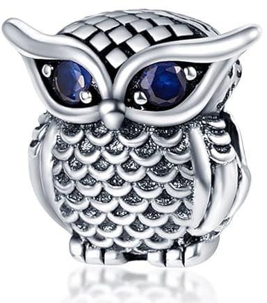 Pandach Damen Charm Anhänger für Armband 925 Sterling Silber Charms Beads passend für Armband und Halskette, Kompatibel mit Europäischen Armbänder für Frauen Mädchen C39