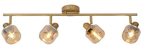 LUCIDE Bjorn - Ceiling Spotlight - 4xE14 - Matt Gold/Brass