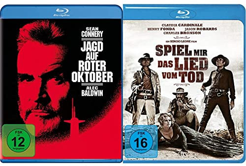 Jagd auf Roter Oktober [Blu-ray] & Spiel mir das Lied vom Tod [Blu-ray]