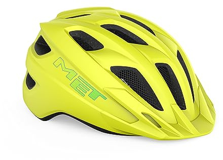 MET - Crackerjack Children's Cycling Helmet In Lime One Size (52-57 cm)
