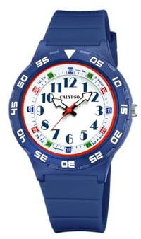 Calypso Orologio Bambino/a Analogico in Gomma Blu scuro