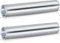 Therwen 2 rotoli di alluminio lampeggianti per tetto, per sigillare finestre, porte, rivestimenti, tetti, macchie, muschi e muffa, 50,8 x 25,4 m